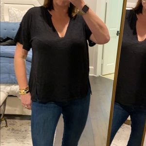 Free People Black T Shirt